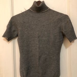 AGNONA Italy Cashmere Short sleeve Sweater